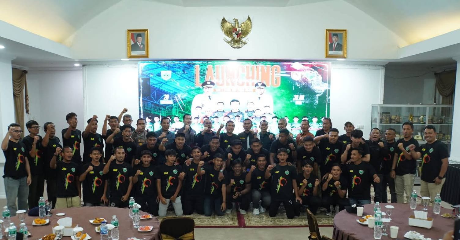 Suasana pelepasan skuad PSPP.